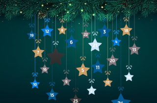 Airmiles Adventskalender met diverse cadeautjes