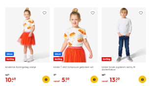 baby- en kinderkleding 30% korting bij de Hema