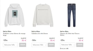 Recopilación de la marca Calvin klein desde 9€ para los bebés y niños en Primeretti