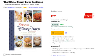 The Official Disney Parks Cookbook voor €17,99 bij Bol