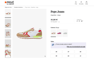 Pepe Jeans Zapatillas mujer por 31€