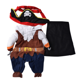 Disfraz Fred & Rita para perros Pirata 20 cm por 8,50€