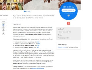 vuelos a Italia en los próximos meses de 30 a 40€