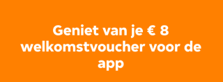€8 korting bij Thuisbezorgd via de app