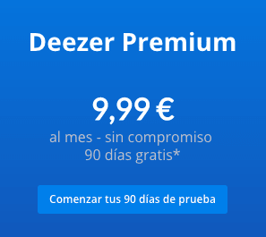 Música Gratis 3 meses con Deezer Premium Cuentas nuevas