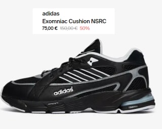 Zapatillas para Hombre adidas Exomniac Cushion NSRC por 63.75€