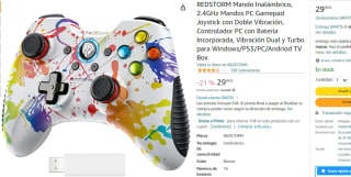 Mando Inalámbrico Redstorm 2.4GHz por 19.99€