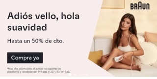 Hasta 50% + Cupón del 20% Braun en Miravia.
