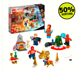 Alle Lego adventkalenders voor €16,49 bij Kruidvat