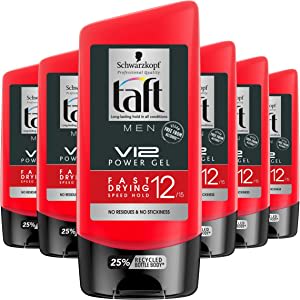 Taft Styling V12 Power Gel Tottle 6 x 150 ml - Voordeelverpakking voor €9 bij Amazon