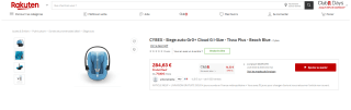 CYBEX - Siege auto Gr0+ Cloud G i-Size - Tissu Plus - Beach Blue à 284,63€