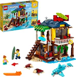 LEGO 31118 Creator 3in1 Surfer Strandhuis, Vuurtoren & Poolhouse Zomer voor €24,99 bij Amazon.nl
