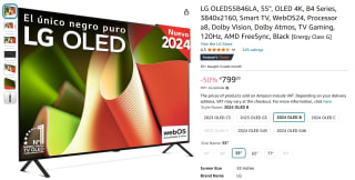 TV 55" OLED LG OLED55B4 (2024) TV voor €799 bij Amazon Spanje