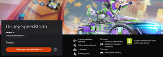 Disney Speedstorm gratis in de PlayStation store