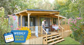Vanaf €142 een lang weekend (4 nachten) of midweek weg in een luxe stacaravan bij Vacansoleil