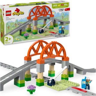 LEGO DUPLO Grote interactieve buurttrein met gratis LEGO DUPLO Treinbrug en rails uitbreidingsset voor €99 bij Bol