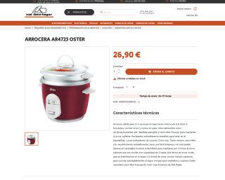 Arrocera AR4723 OSTER a solo 24,99€