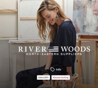 20% korting op River Woods bij Otrium