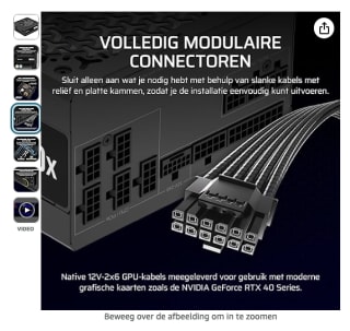 CORSAIR RM850x voor 99 euro