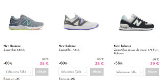 Zapatillas New Balance desde solo 14€ grandes ofertas