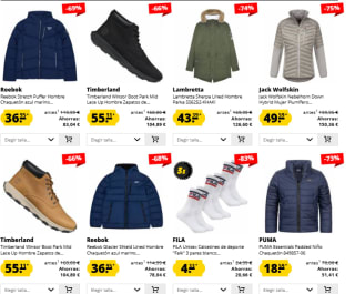 Rebajas Inviernos hasta 95% descuento en ropa deportiva y accesorios en Deporte Outlet