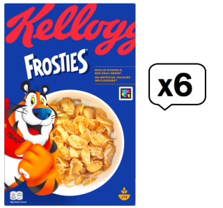 6 paquetes Kellogg's Frosties 400g por 13.26€
