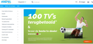 Krijg je tv 100% terugbetaald bij Krefel (wedstrijd)