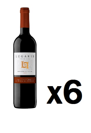 6 Botellas de Legaris Edición Especial 2022 por 33.5€