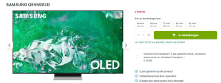 Samsung QE55S93D - 55 inch - 4K QD-OLED - 2024 voor €998 bij Plasmavisie