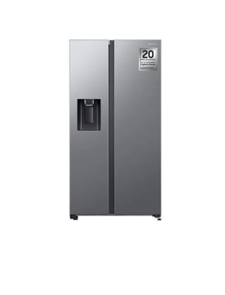 Frigorífico americano Samsung RS65DG54R3S9EF, Mono cooling, No Frost, 178 cm, 635 l, Dispensador de agua & hielo, Power Cool, Inox por 899€