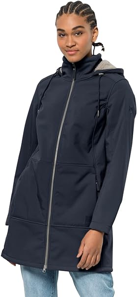 Jack Wolfskin WINDY VALLEY COAT - Outdoorjas Dames voor €41,51 bij Amazon