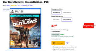 Star Wars: Outlaws Special Edition voor €27,95 bij Bol