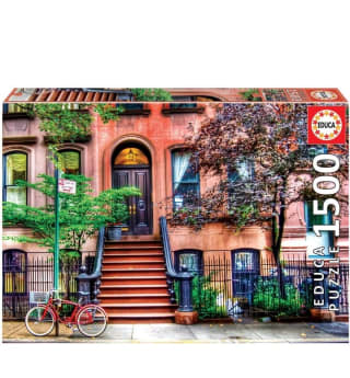 Greenwich Village, Nueva York Puzzle Educa 1500 piezas por 10,79€.