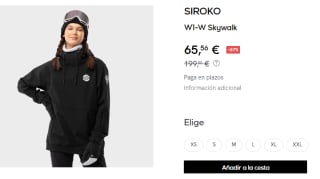 Chaqueta de esquí de mujer W1-W Skywalk Siroko por 65.56€