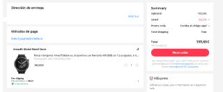 Amazfit Balance,Reloj con NFC por 163,51€