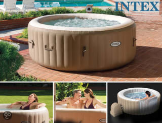 Intex Pure Spa Bubble Therapy - Opblaasbaar Bubbelbad voor €299 ( vanaf 26 mei )