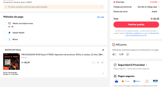 Procesador AMD Ryzen 5 7500F por solo 122,35€