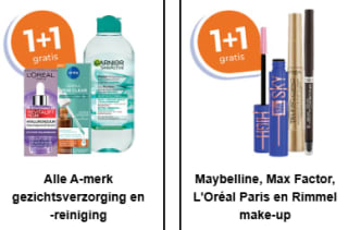 Heel veel 1+1 gratis bij Trekpleister