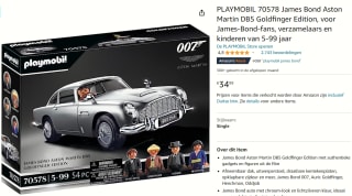 Playmobil James Bond Aston Martin DB5 Goldfinger voor €24,39 bij Amazon