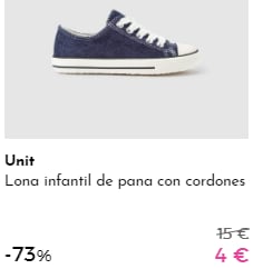 Calzado infantil UNIT por 4€