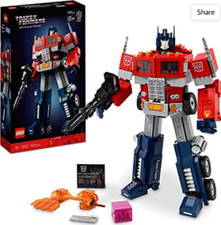 LEGO 10302 Icons Optimus Prime Set Transformers a solo 115,65€