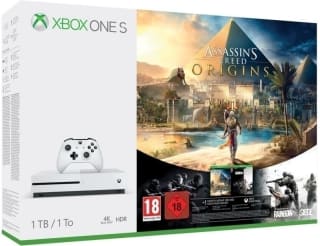 Xbox One S Console 1 TB + Assassin's Creed Origins (Digitale Download) voor €219
