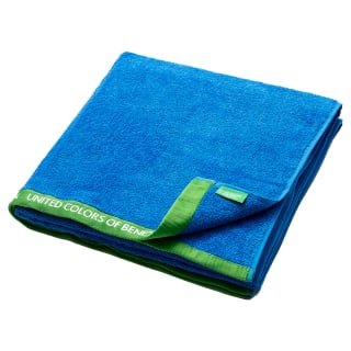 toalla de playa azul 90x160 Benetton por 8,24€