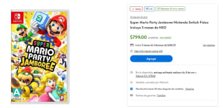 Super Mario Party Jamboree + NSO en oferta en Walmart