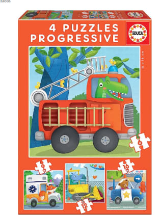 Puzle Infantil progresivo Patrulla de Rescate de 6,9,12 y 16 Piezas por 4,80€