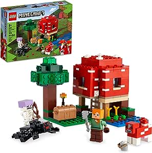 Lego Minecraft La Casa Champiñón por $374 en Amazon