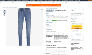 Jeans JACK & JONES para Hombre desde 17,28€