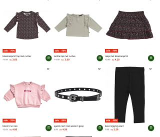 TerStal Super Sale: tot 70% korting op veel kleding