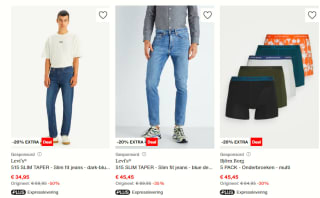 20% EXTRA korting op geselecteerde lentedeals tot 50% korting bij Zalando
