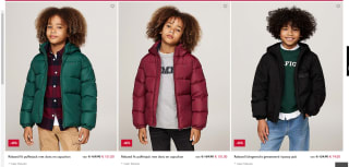 10% extra korting op jassen en jacks in de sale tot 40% bij Tommy Hilfiger